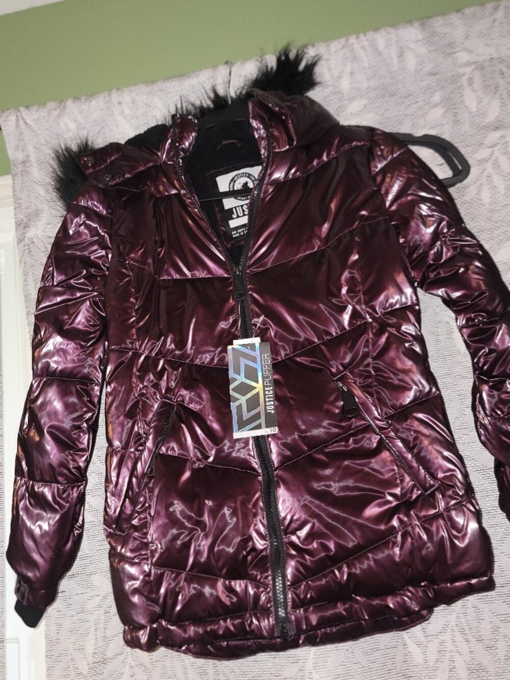 Justice girls jacket